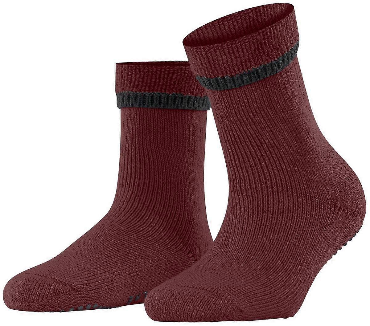 Falke Cuddle Pads House Socks - Cayenne Red