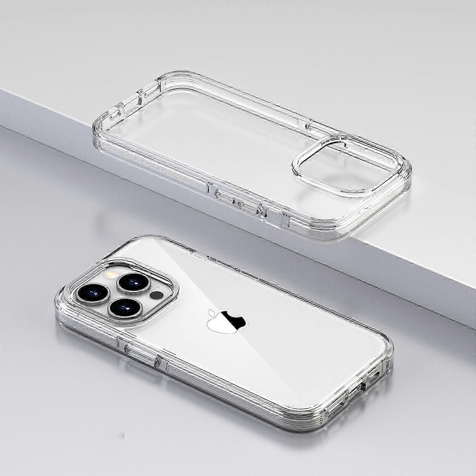 Clear Case for iPhone 15 Pro Max, Ultra-Sleek Raised Edges Protect Camera & Screen Case Cover for iphone 15 Pro Max