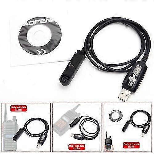 Programming Cable For BaoFeng UV-9R PLUS A58 BF-9700 Walkie-talkie Data C-Yvan