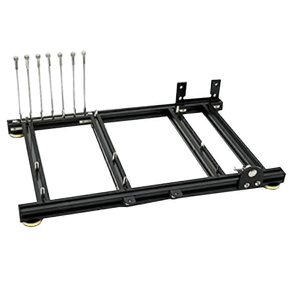 Cooling ATX Motherboard Open Air Computer Bracket Black 42.20X28.50X15.50CM Stable Component Layout 1Pcs
