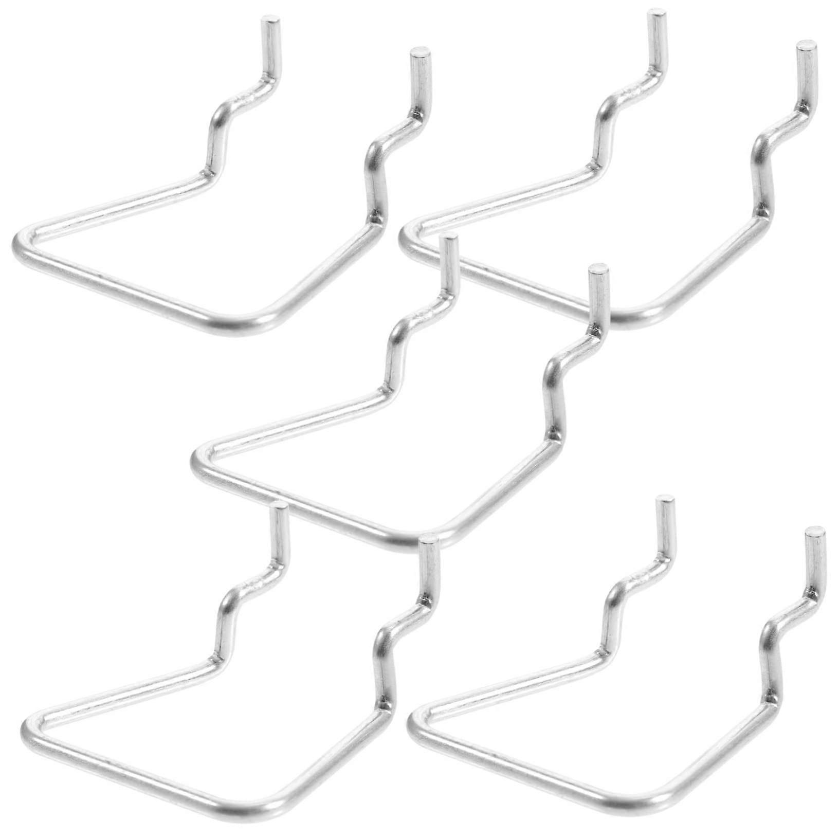 1 Set of Pegboard Hooks, Durable Pegboard Accessories for Garage and Office, Practical Storage Solution for Utensils, 5 Pieces