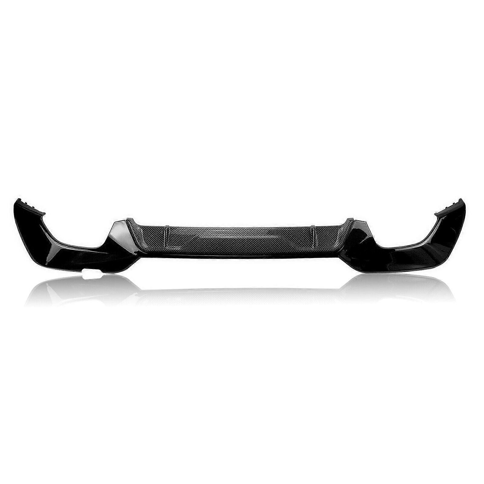 Fits Bmw G20 G28 M Sport 2019-2022 Rear Bumper Diffuser Spoiler Carbon Square
