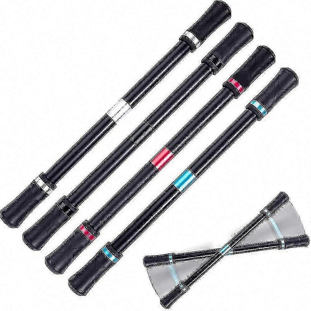 4-Piece Non-Slip Professional Spinning Pens for Smooth Tricks & Fidgeting