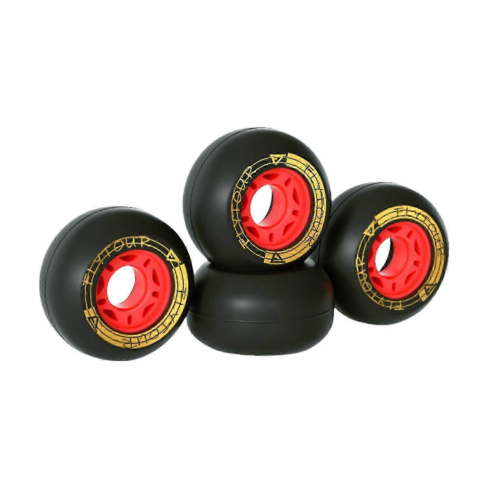 4 قطع Freeline الأسطوانة الطريق عجلة الانجراف PU ارتداء مقاومة لوح التزلج Longboards عجلات 82A PU عجلة مجلس الانجراف