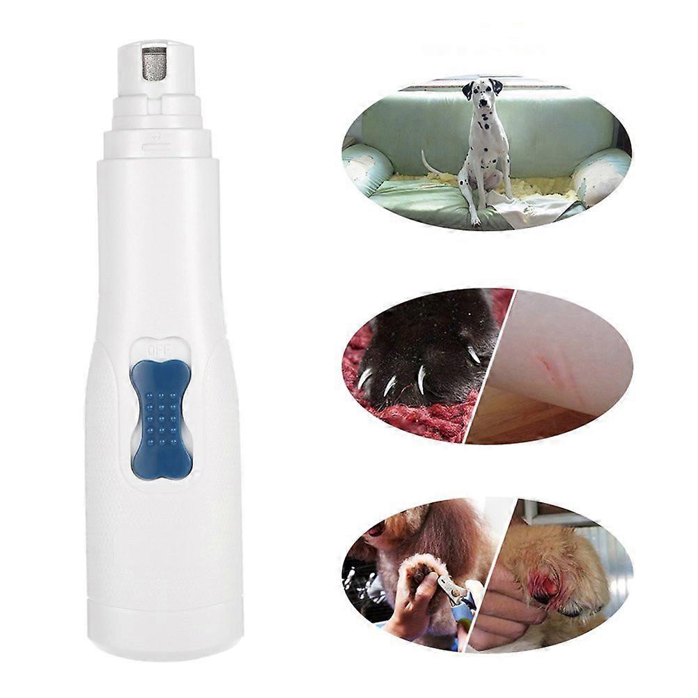 Electric Pet Nail Grinder and Trimmer with Quiet Motor for Safe Efficient Pet Grooming Assorted