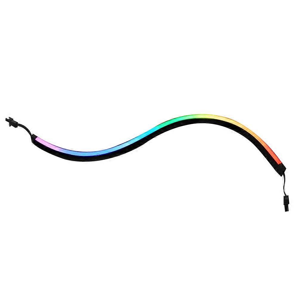 Computer Chassis Light For Gamers Multi-Color 55Cm Length 0.55Cm Height Straight Indoor Computer Setup 1Set
