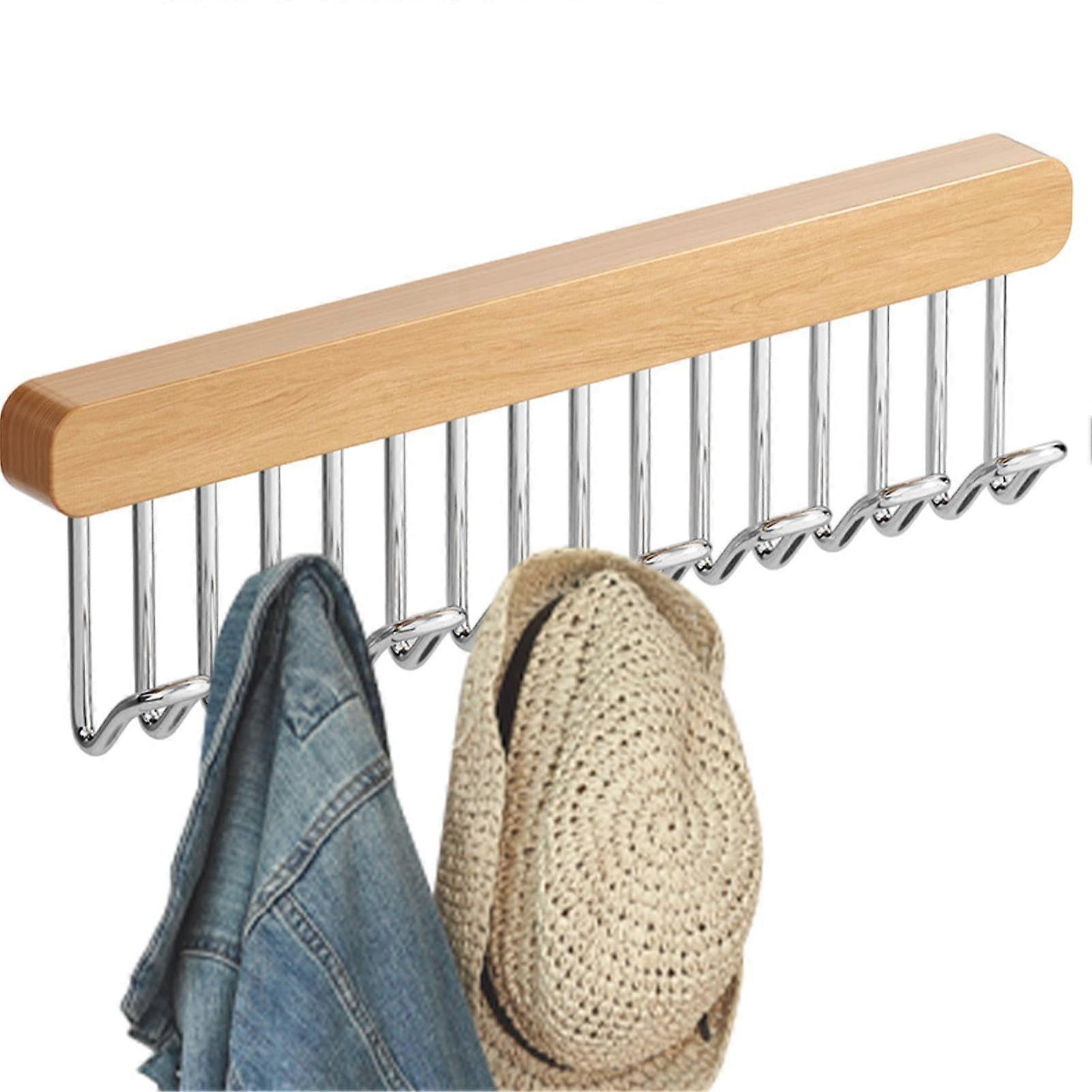 Expandable Belt Hanger For Closet, Pull-Out Belt Holder, Bra Hanger, Closet Organizer With Hooks, Zola-Style Adjustable