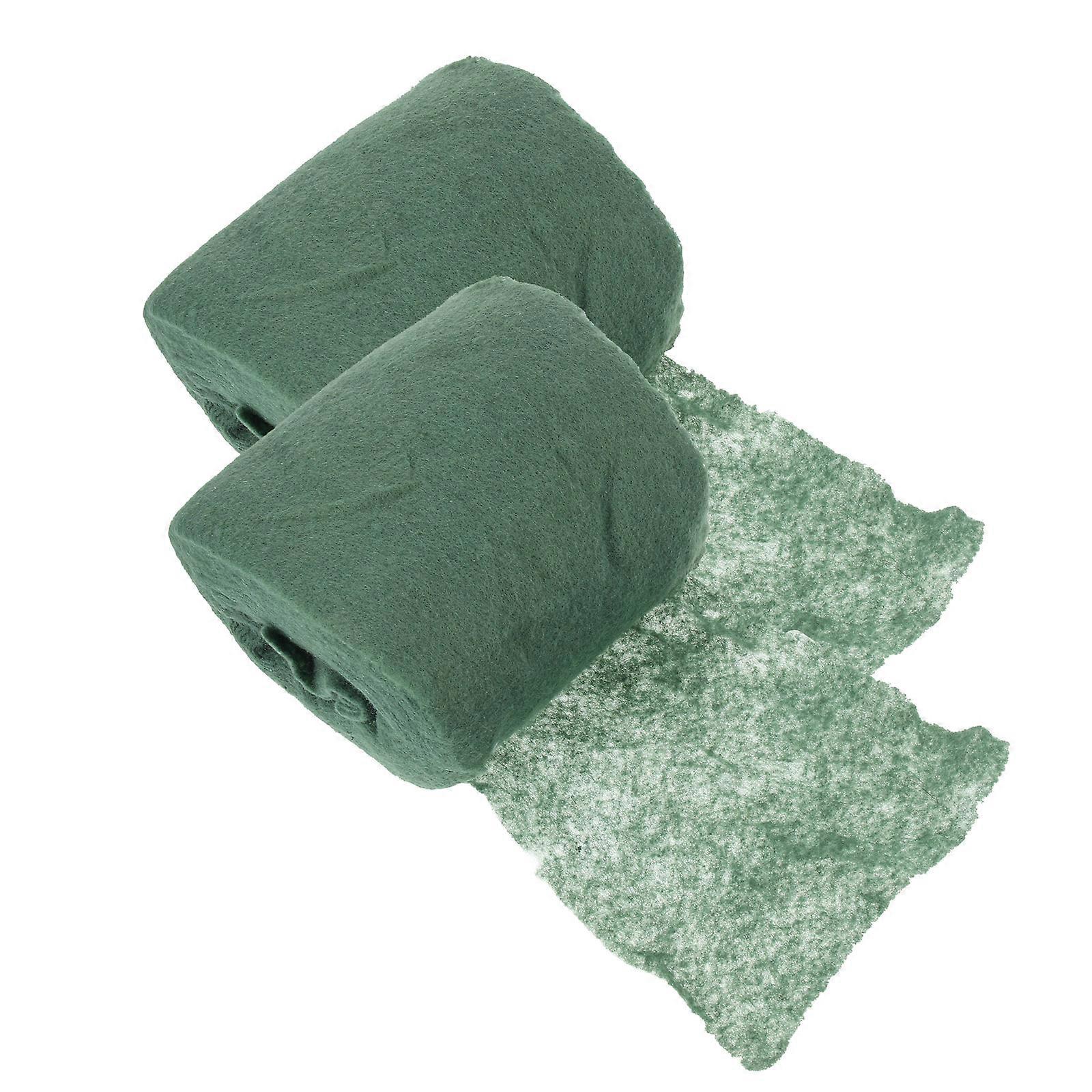 2 Rolls Tree Protection Wrap for Cold Weather Insulation   Breathable, Moisturizing, Sun Blocking Cloth for Fruit Trees, Shrubs, and Landscape Plants