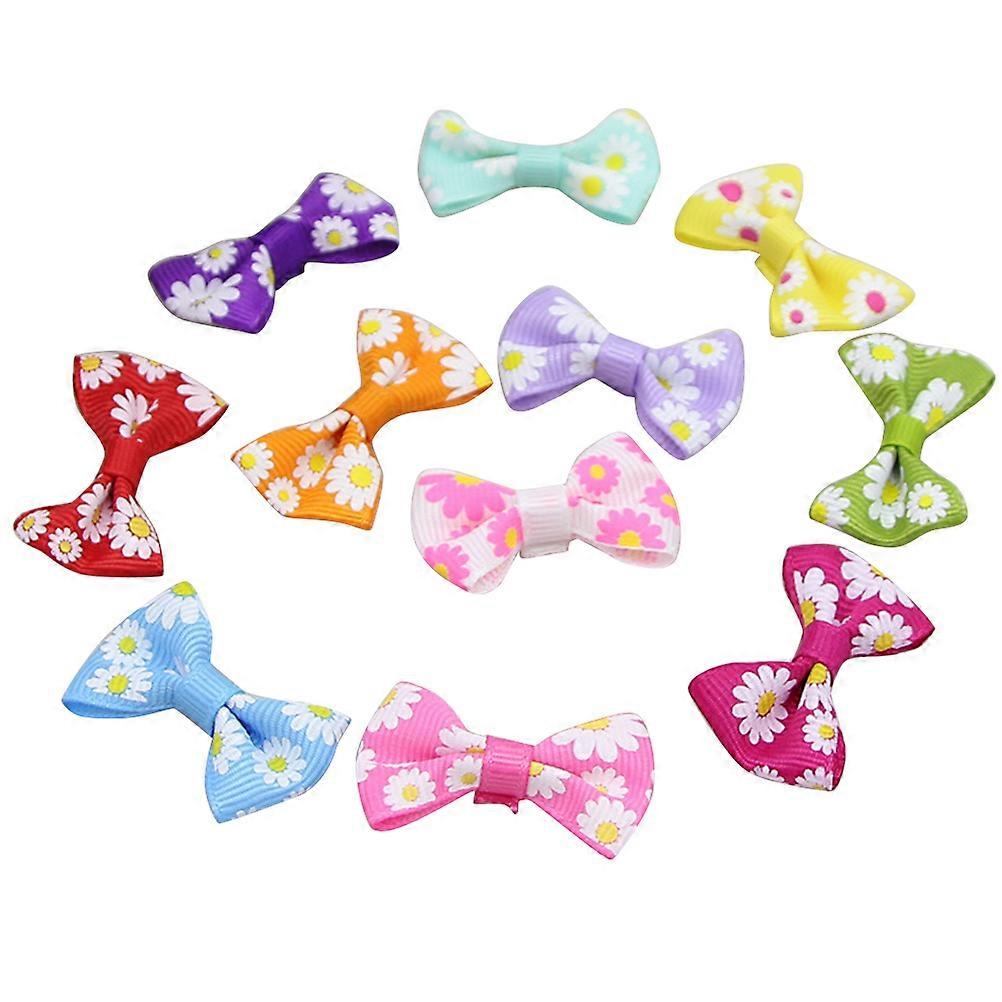 Assorted Color Kids Ribbon Bows for DIY Crafts and Handmade Hair Accessories 60PCS Mixed Color