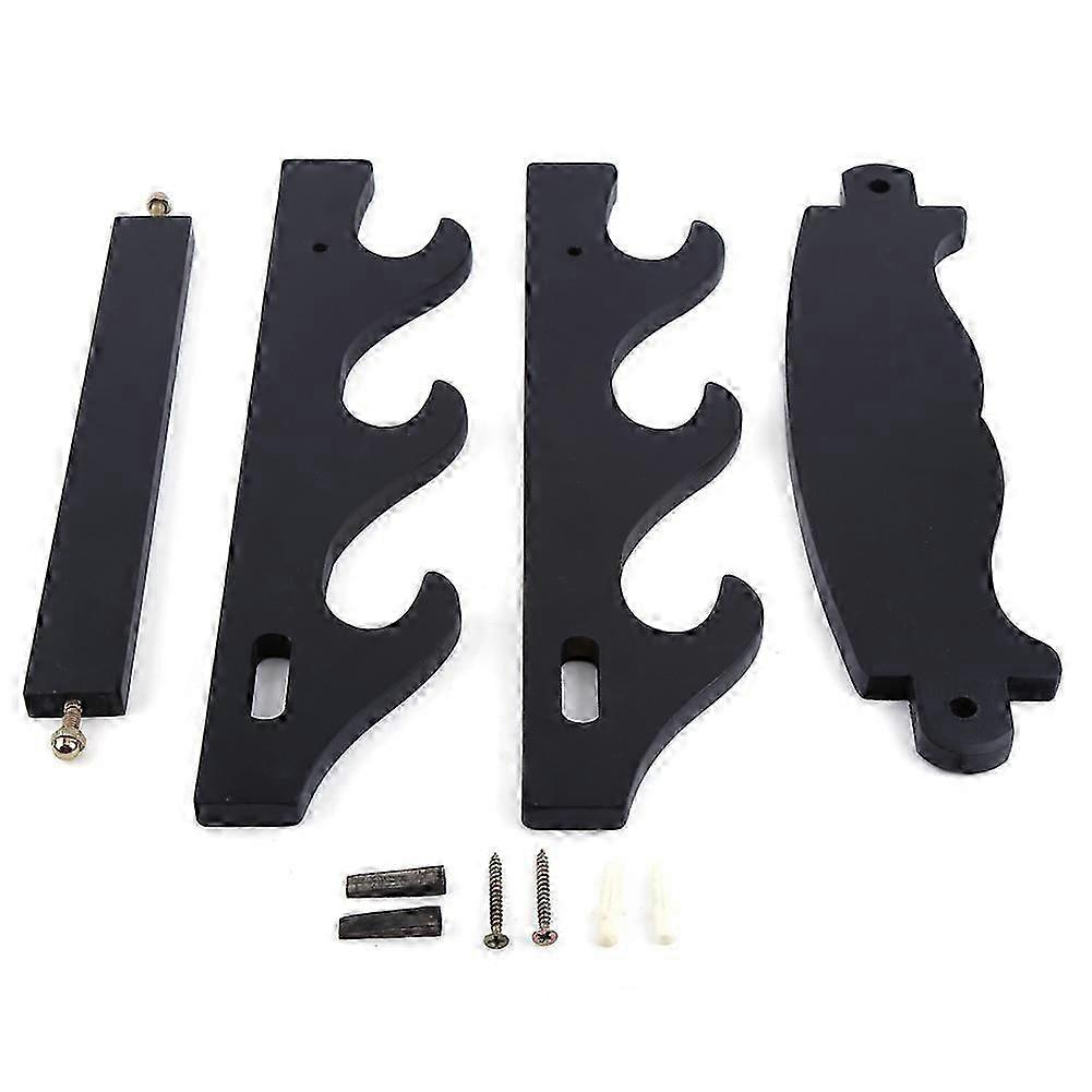 1pc Three tier Samurai Sword Katana Holder Hanger Bracket Display Parts Wall Mounted YEMAA