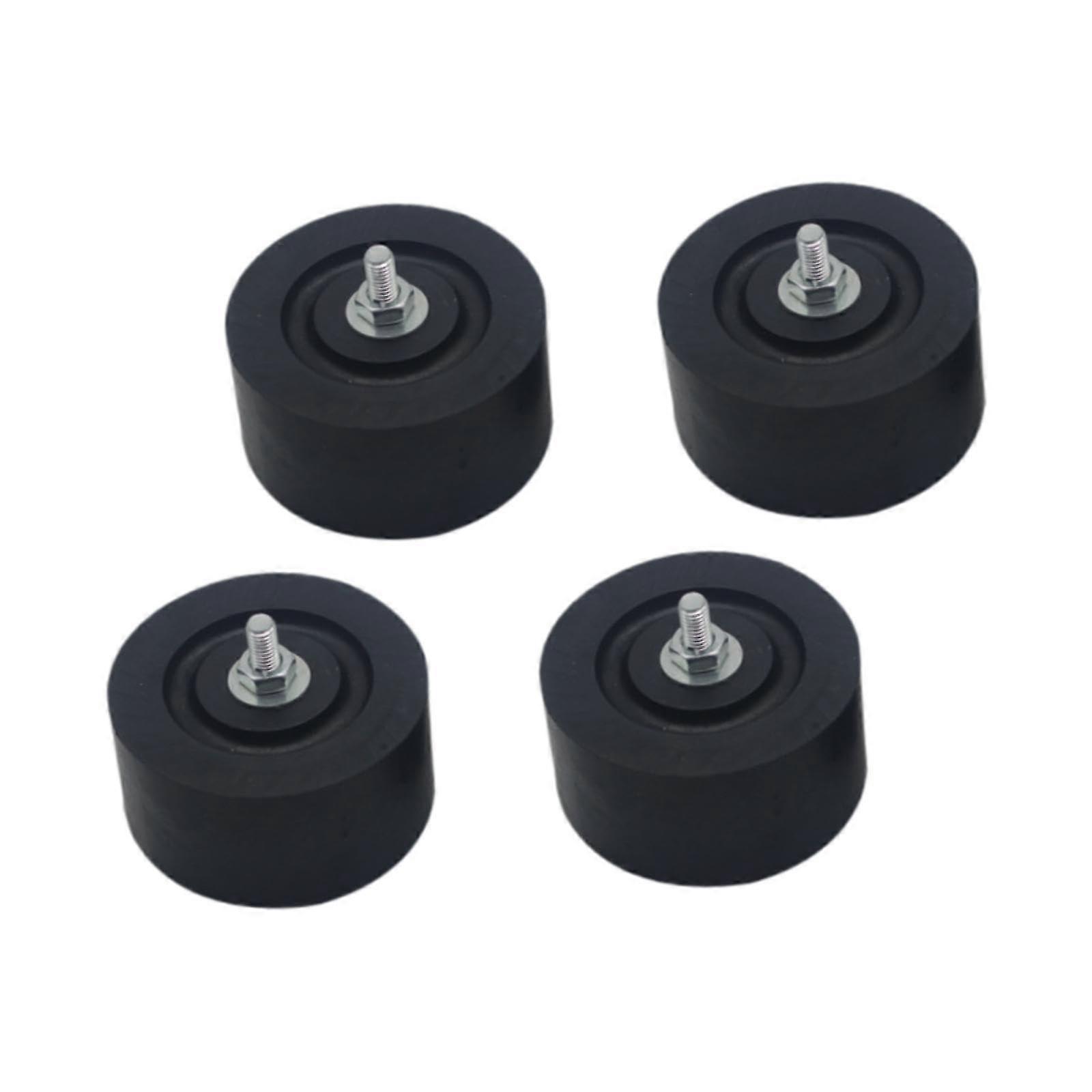 4 Pack Anti Vibration Pad for Air Conditioning 8.5cm x 4.3cm Heavy Duty Non-Slip Sound Insulation Pads for Home Use