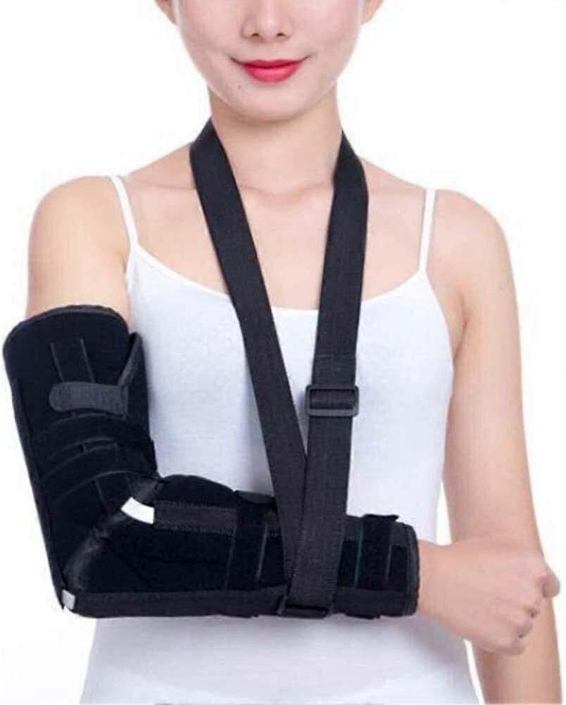 Portable Arm Rests for Subluxation and Dislocation, Adjustable Padded Sling for Elbow Immobilization, Large Size S