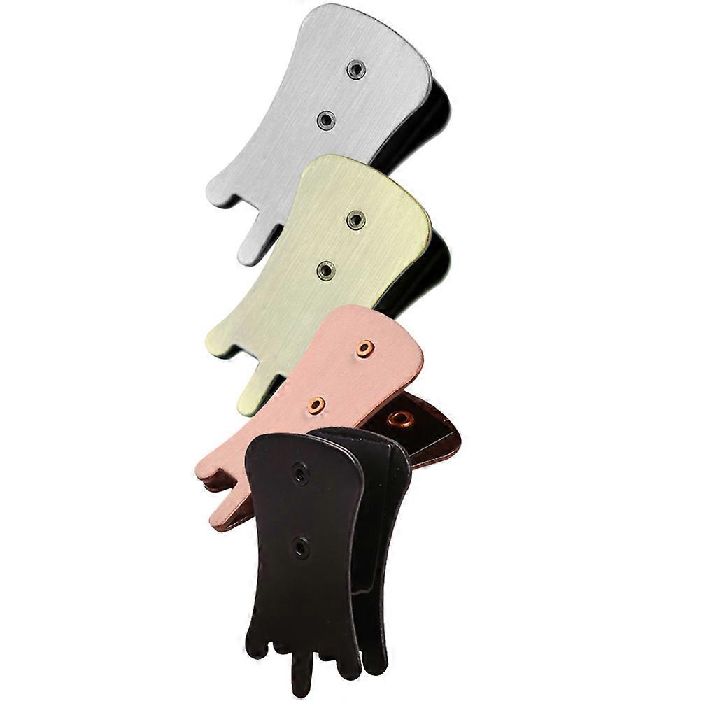 4pcs Portable Erhu Silencers, Minimalist Clip Design, Easy Installation, Volume Reduction for Quiet Home Practice