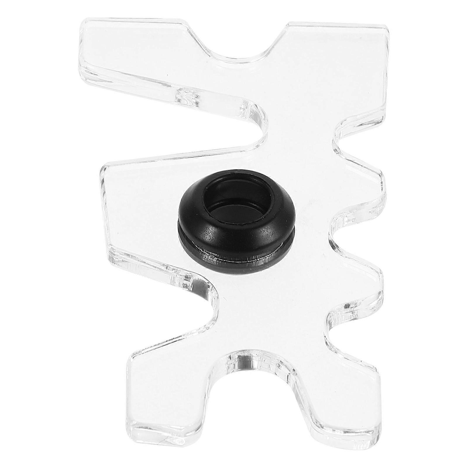 Transparent Acrylic Pool Rack for Billiard Sticks – Durable, Easy Setup, Efficient Storage for American Cues