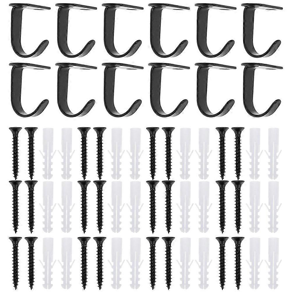 Stainless Steel Ceiling Hooks for Home Silver Color Multipurpose Wall Fixing Hook 14pcs