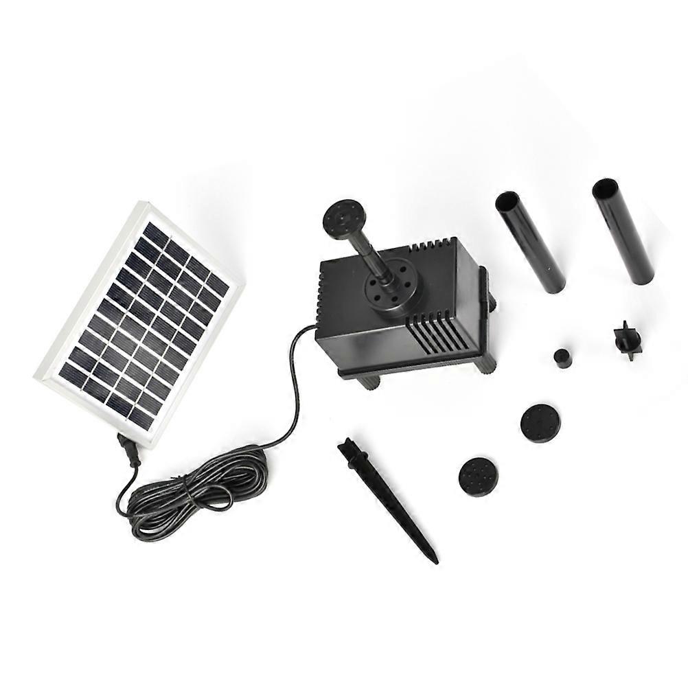 Solar Powered Water Circulation Pump For Floating Fountain Bird Bath 1Set