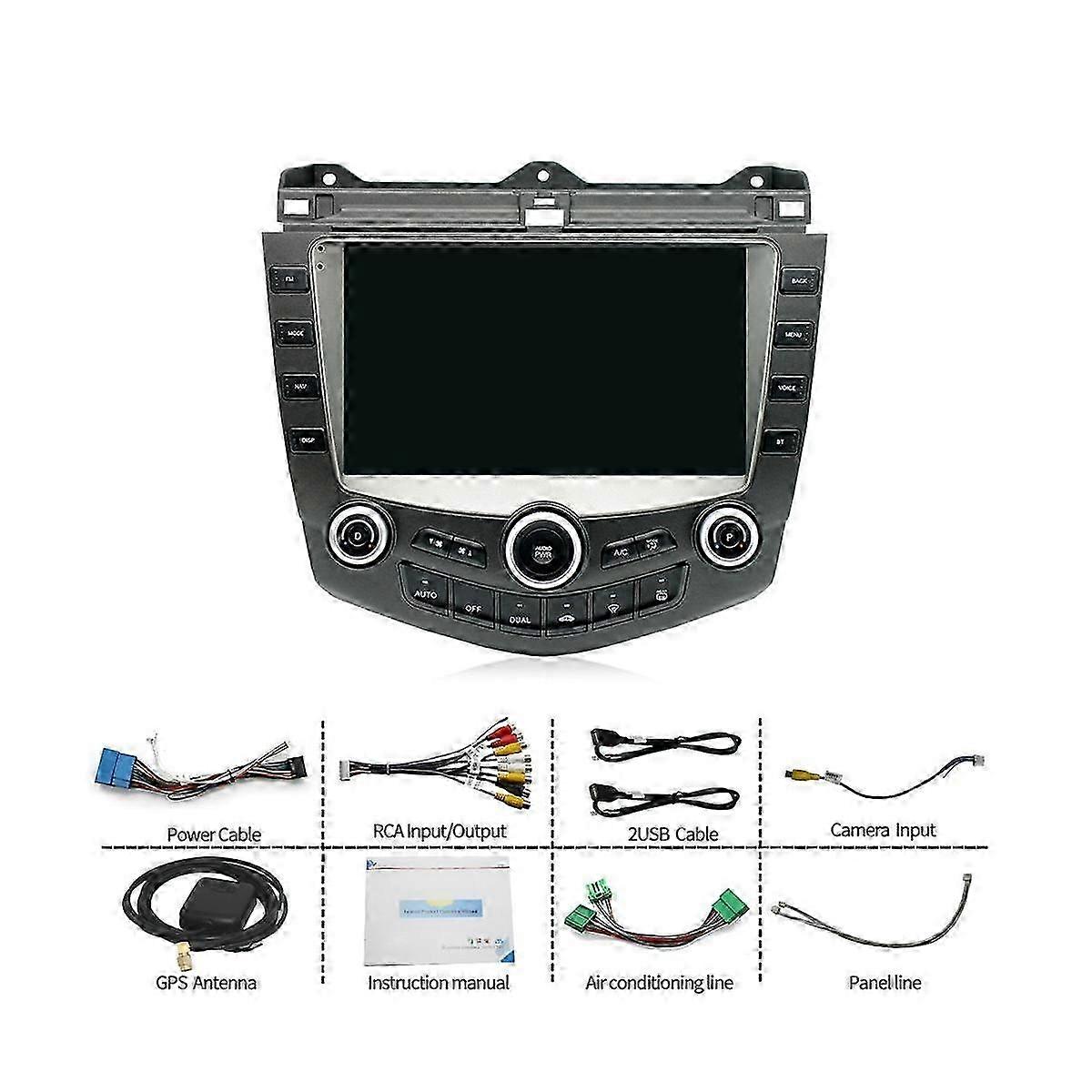 Android 11 Radio auto pentru 2003-2007 Accord 7 2 Din Multimedia Player WIFI GPS Carplay Head Unit Auto