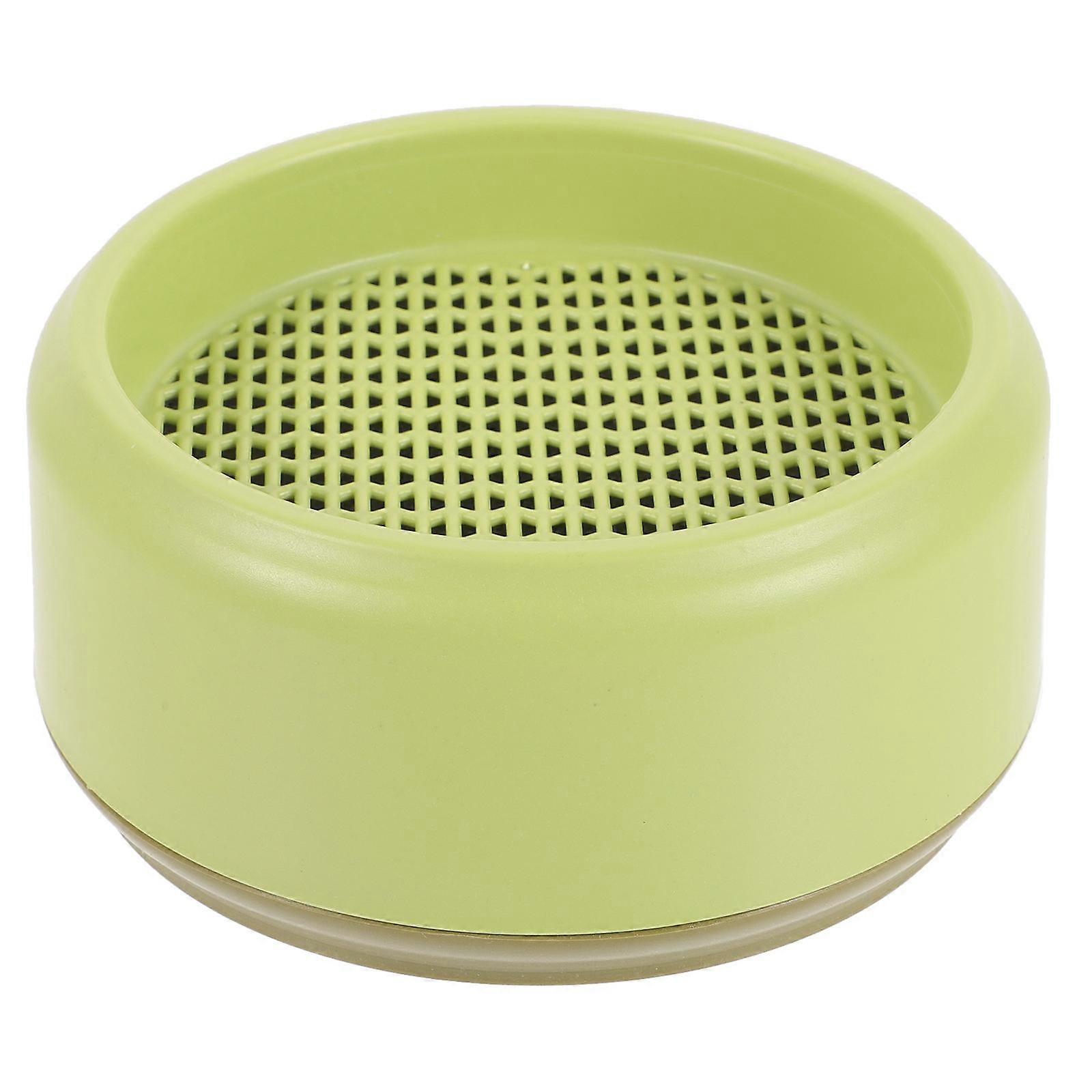 Creative Cat Grass Box for Home in Light Green Plastic Easy to Use and Clean Household Planter 10.5x7.5x3.5 Inches