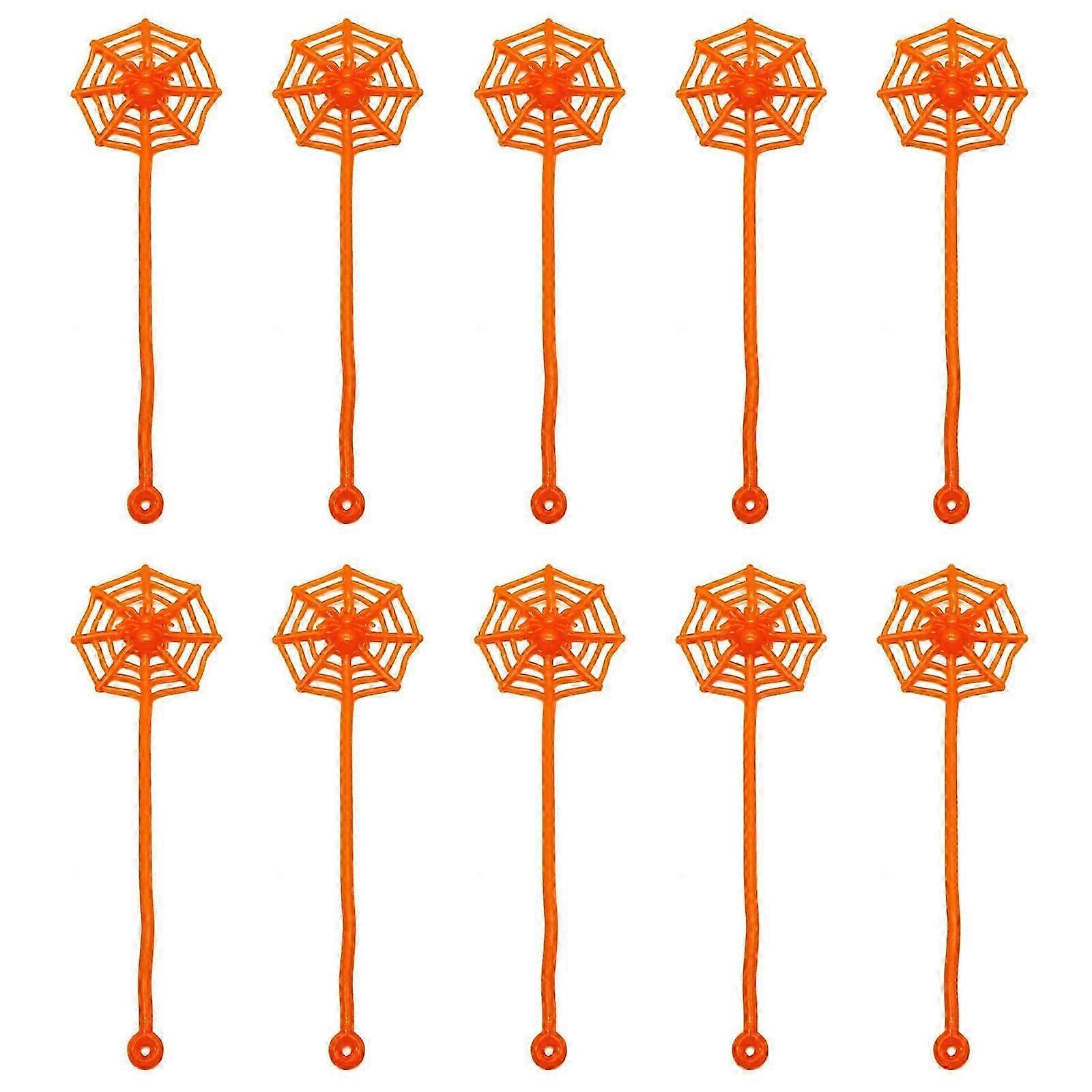 Fidget Sticky Spider Web Elastic Stretchy Rope Easy to Stick on Wall Novelty Gag Toddler Gift Stress Relief Decompressin