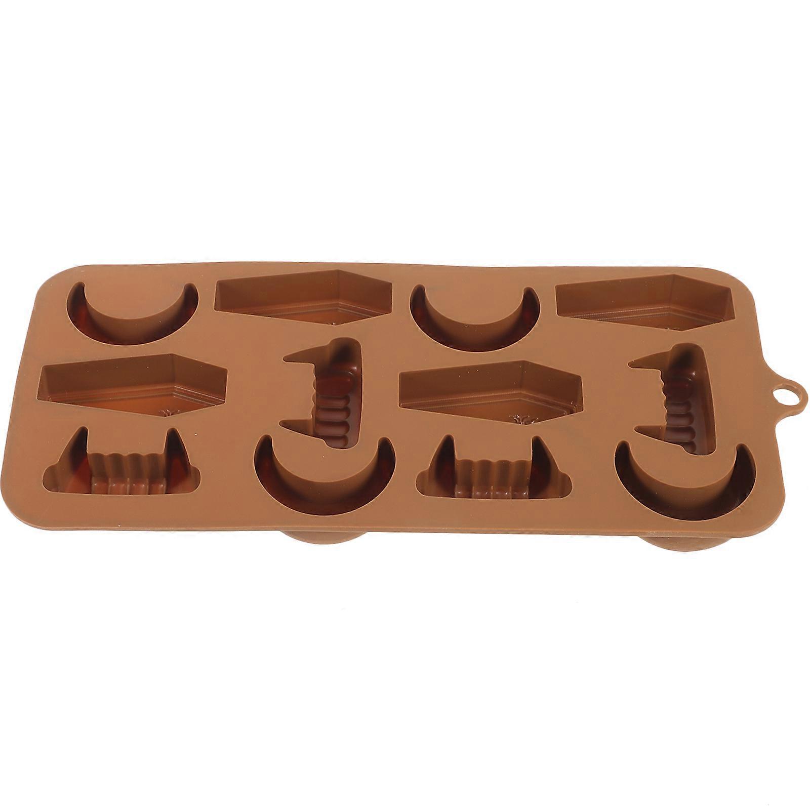 Halloween Pumpkin Silicone Chocolate Mold for Baking and Cookie Making – Smooth, Easy Release Design for DIY Pastry Crafting