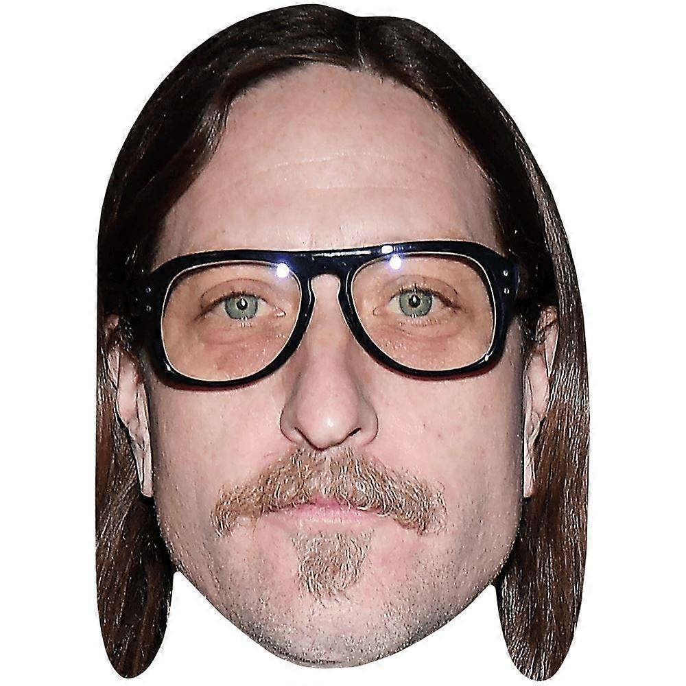 Chris Gaylor (Glasses) Celebrity Mask, Flat Card Face