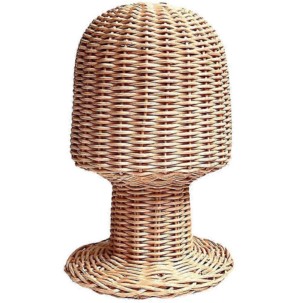 Rattan Hat Stand Holder Decorative Hat Stand Display Rack Hat Holder Storage Stand