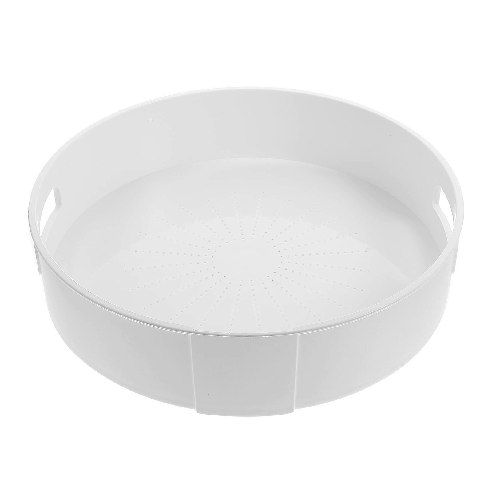 Rotating Spice Storage Container Simple Cabinet Organizer For Home Users Cosmetics 26X26X7CM Storage 1Set