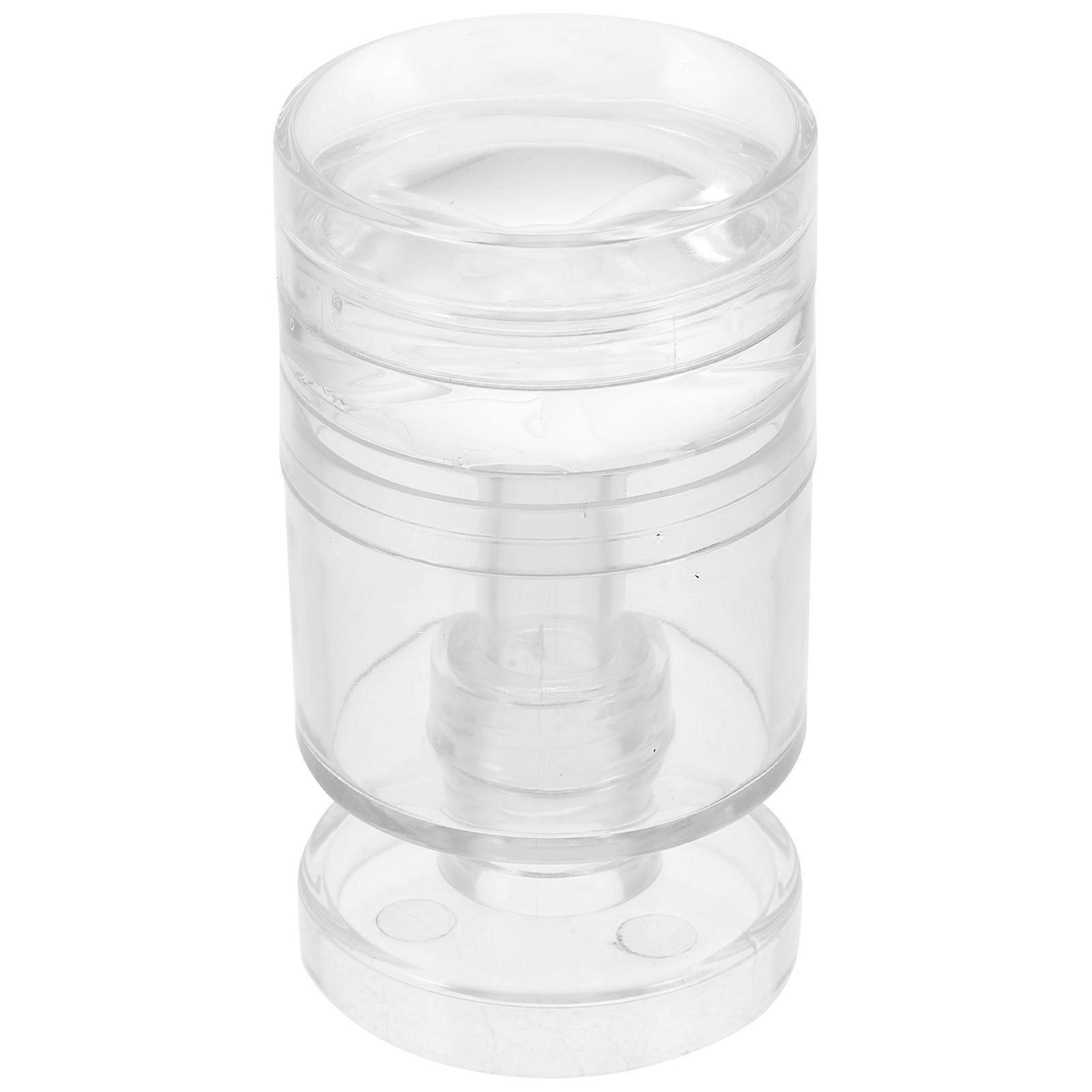 Transparent Nail Art Stamper with Tools Made of Durable Plastic and Silicone 1 Set