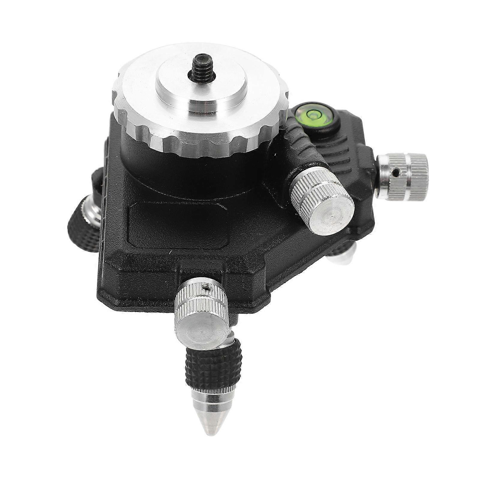 Micro-Adjust Pivoting Base For Level Gauge Positioning 3.9X3.9X3.5In Horizontal Position Adjustment 1Pack