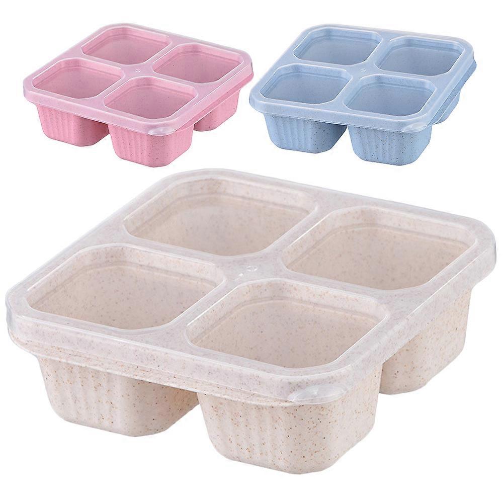 Dried Fruit Dish Serving Box For Parties Modern Design Multi-color 3Pcs Storage Solution