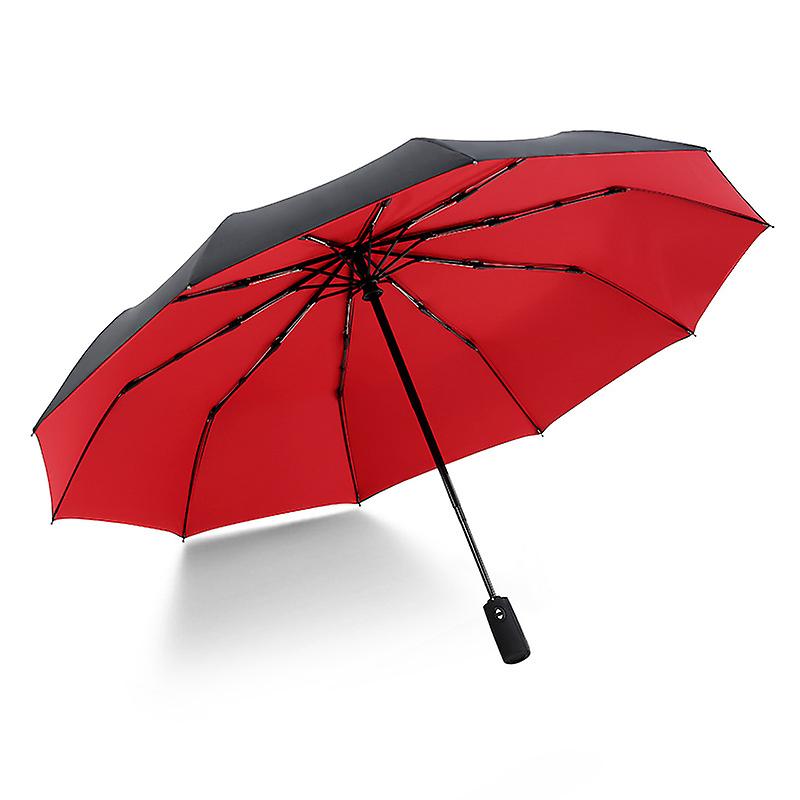 Double Layer Windproof Fully-automatic Umbrella Commercial Large Durable Parasol