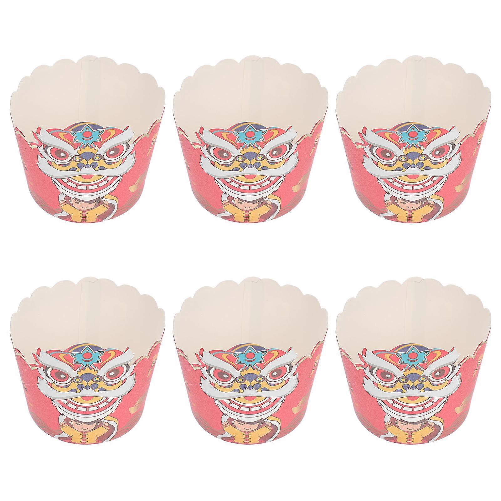 Festive Paper Baking Cups Ideal For Party Use And Food Storage In Multicolored Design 100Pcs