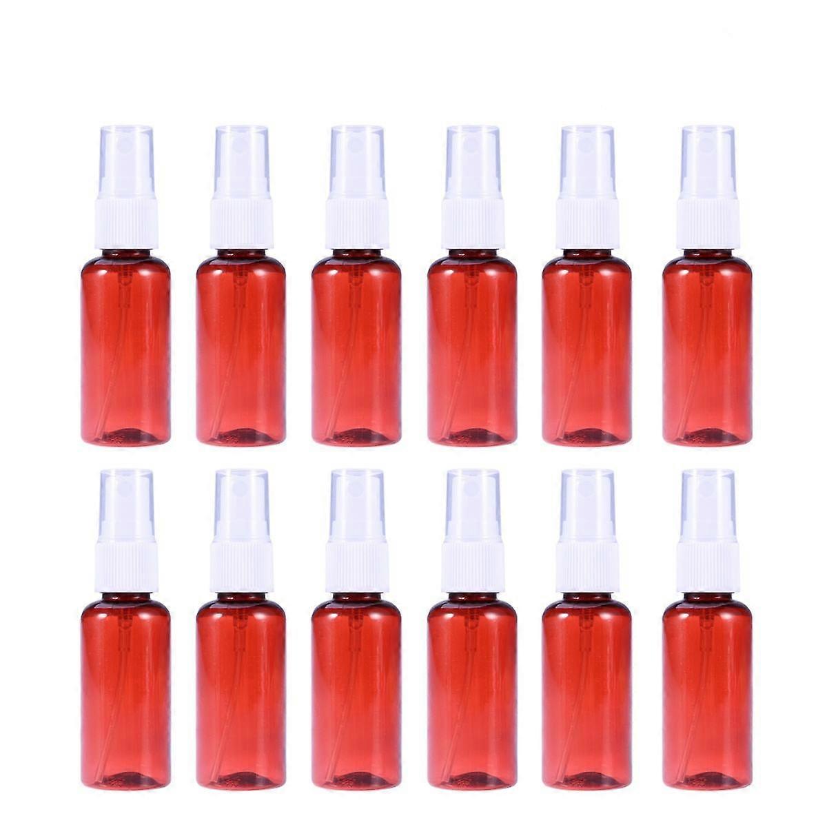 12pcs 30ml Portable Sprayer Bottle Refillable Fine Mist Empty Spray Bottles Pump (Random Color)