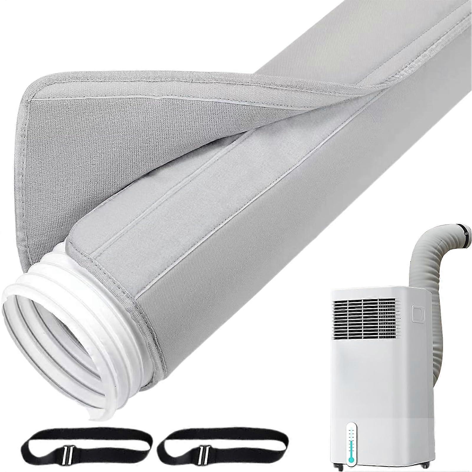 Portable Air Conditioner Hose Cover, Insulated Dustproof Ventilation Sleeve for Indoor and Outdoor Use, Fits Most AC Models