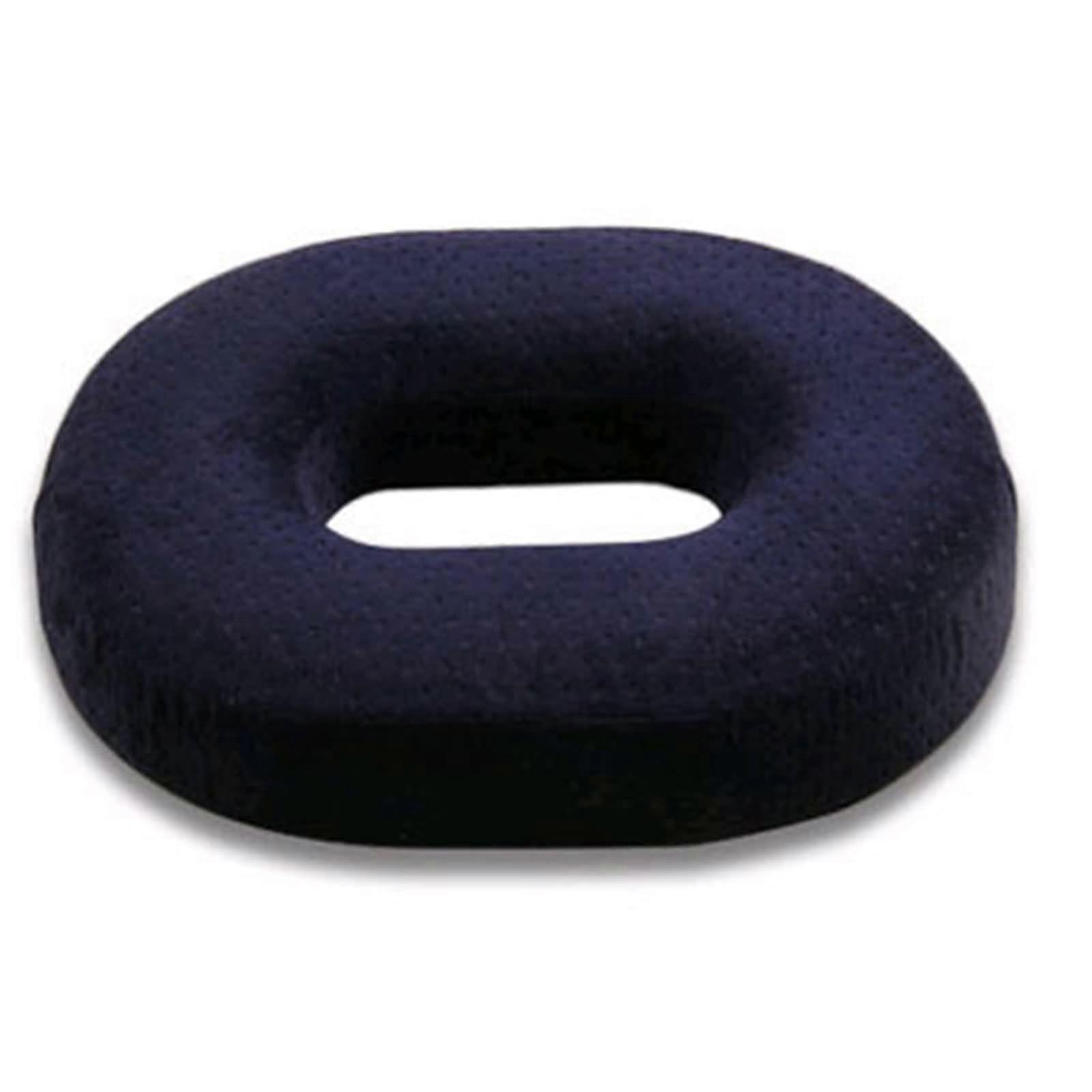 Memory Foam Seat Cushion, Slow-Rebound, Portable Butt Pad, For Office Chair, Car, Travel, Navy