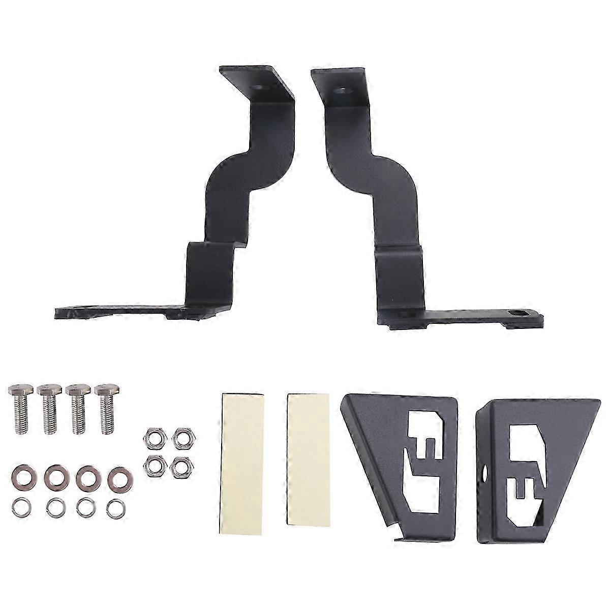 Car LED Front Cowl Light Work Lighting Bracket Mounting Holder Hood Spotlight Bracket for 2007-2016