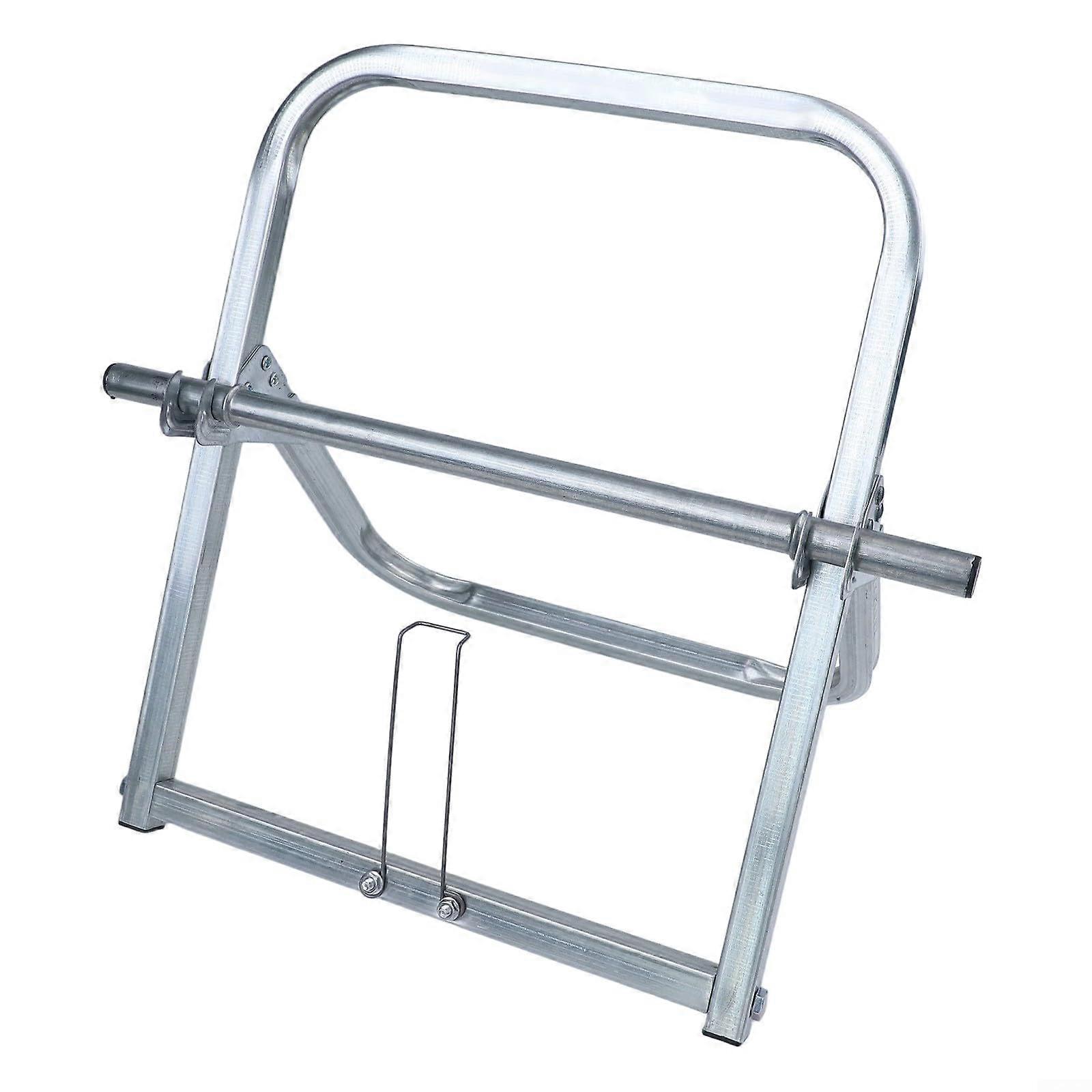Efficient cable storage shelf, metal construction for longlasting durability, seamlessly fits into any workspace.