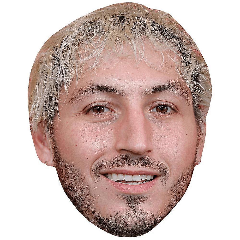 Myles Reed (Stubble) Big Head. Larger than life mask.