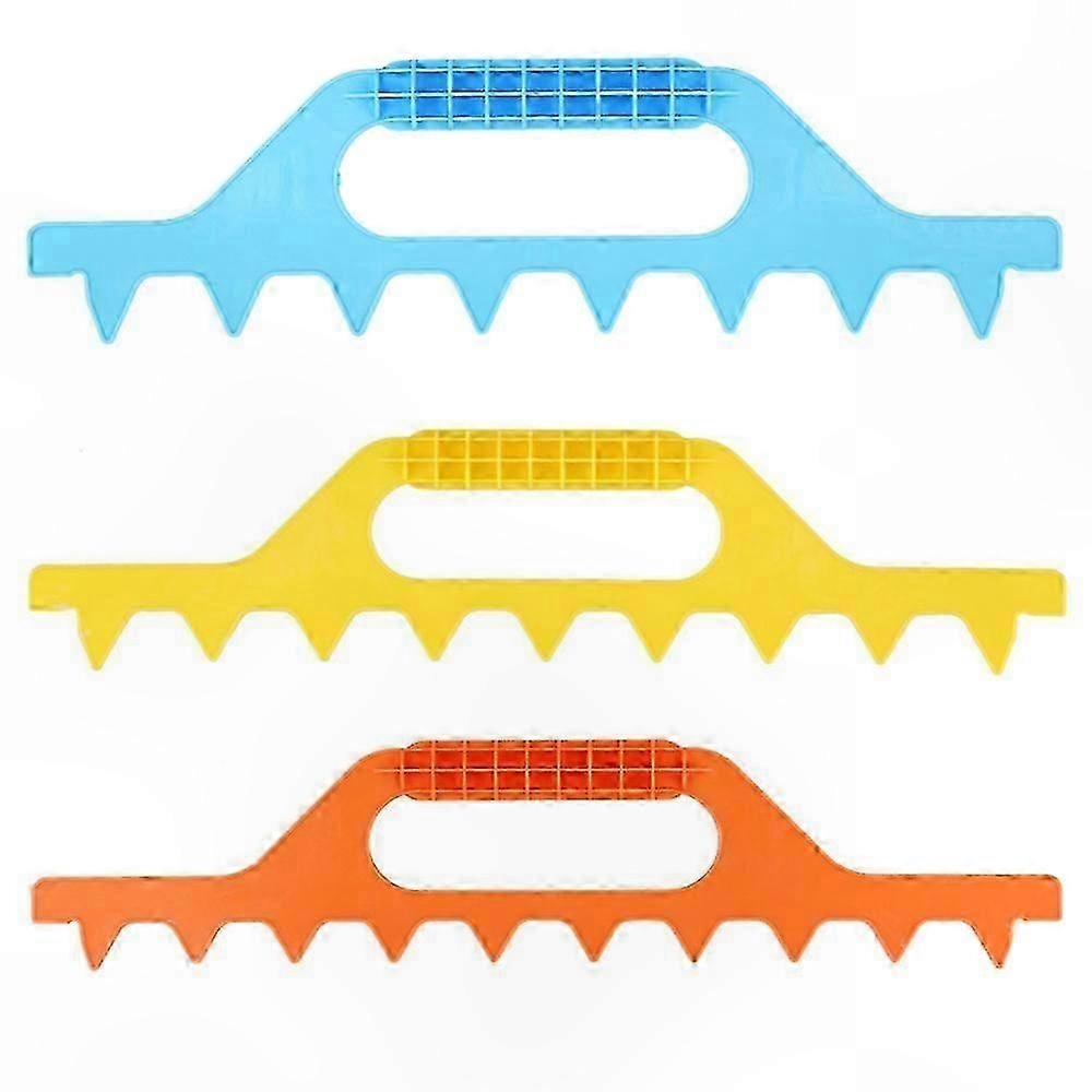 Beehive Frame Spacer Tool for 7/8/9 Frames, Plastic Spacing Equipment for Beekeeping, 3pcs