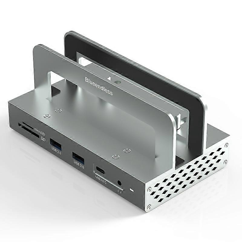 Blueendless HUB Laptop Vertikaler Ständer 10-in -1 ohne LAN