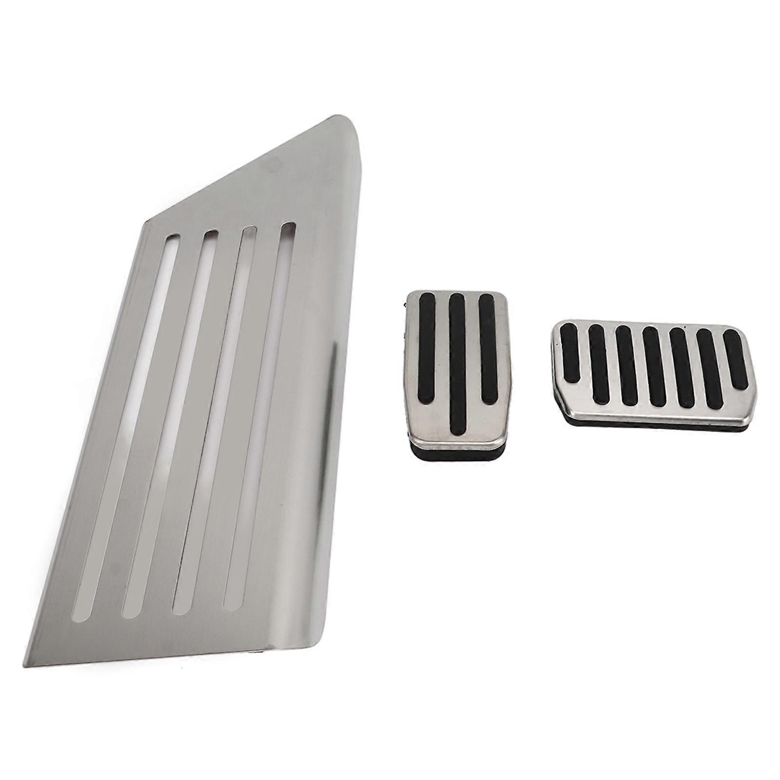 Slip Resistant Car Brake Pedal Set of 3 Compatible with Tesla Model 3 2017 2022 LHD Model B 2021.10 Upgraded