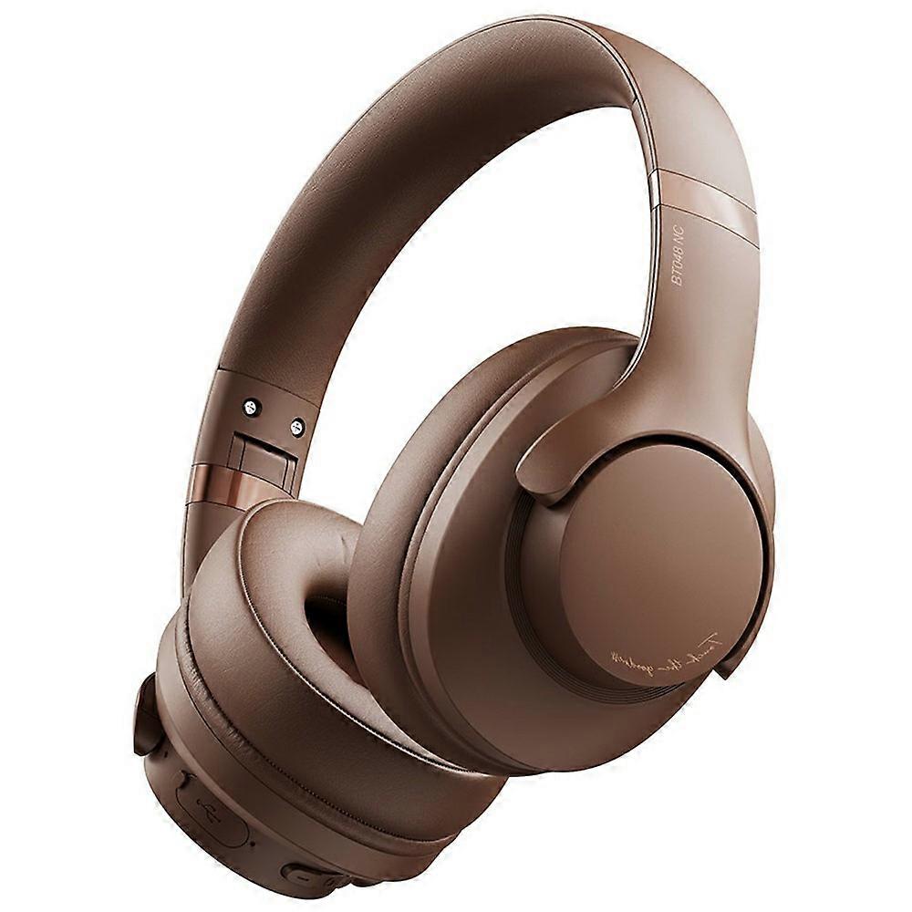 Bt048NC Over-Ear Wireless Headphone ANC Noise Cancelling Bluetooth-Compatible Music Headset