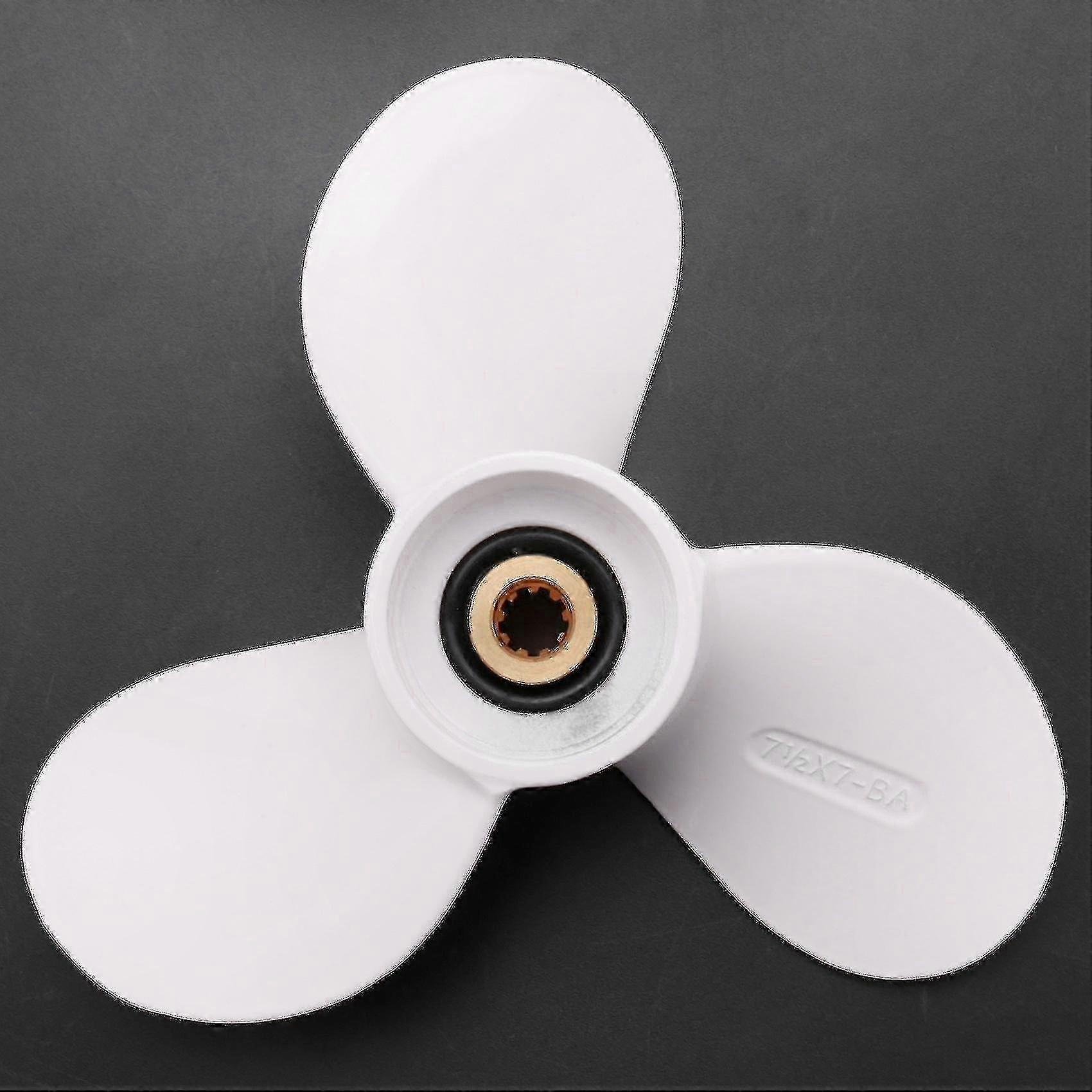 9-Tooth Spine Aluminum Propeller for 4-6 HP Engines