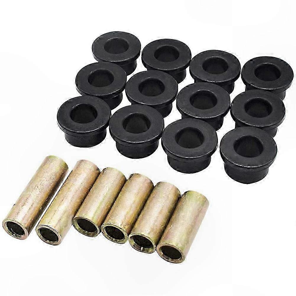 Upper A Arm Suspension Kit with Bushing and Sleeve for Golf Cart Leaf Spring Replacement