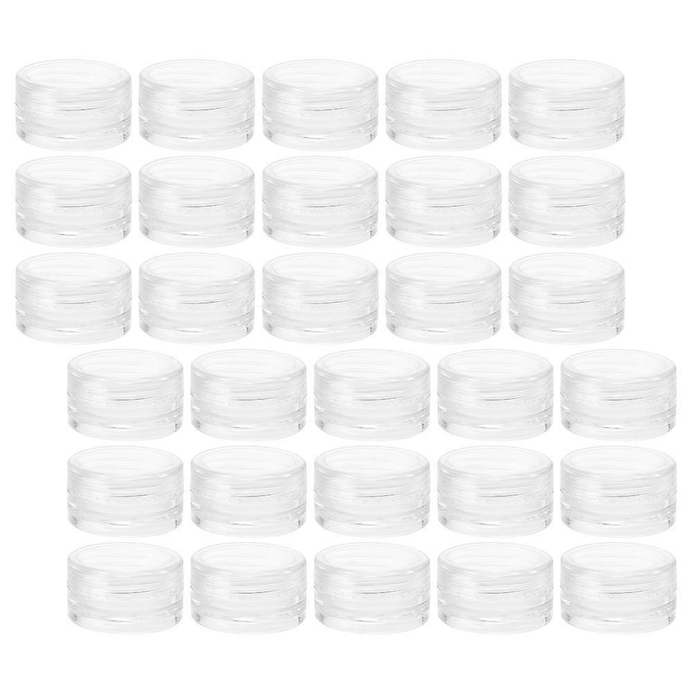 Refillable Cream Jar 55Pcs Transparent Multipurpose Sub Container for Travel