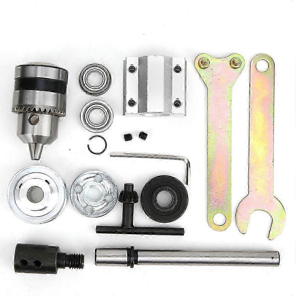 Unpowered Spindle Assembly DIY Woodworking Cutting Grinding Table Drill Accessory B12 Drill Chuck