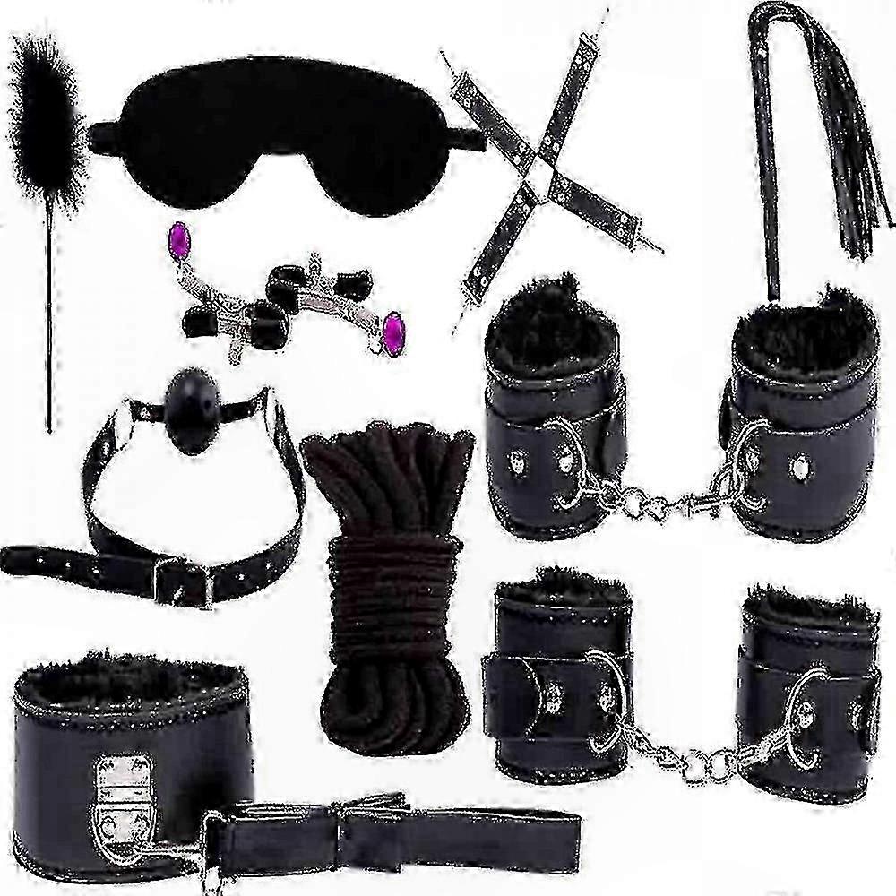 Spielset für Erwachsene mit Handschellen und Zubehör für Spaß und Erkundung