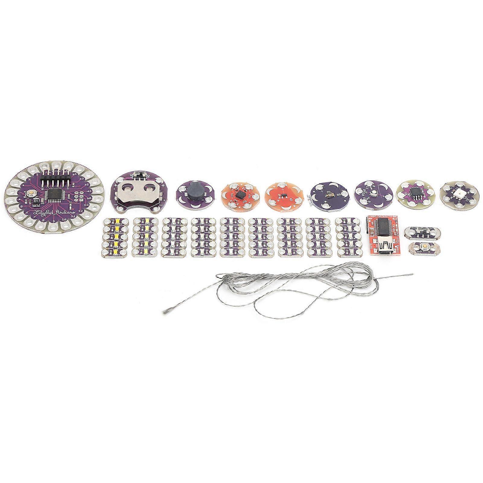 Electronics Starter Kit Conductive Thread Set Development Board Industrial Supplies