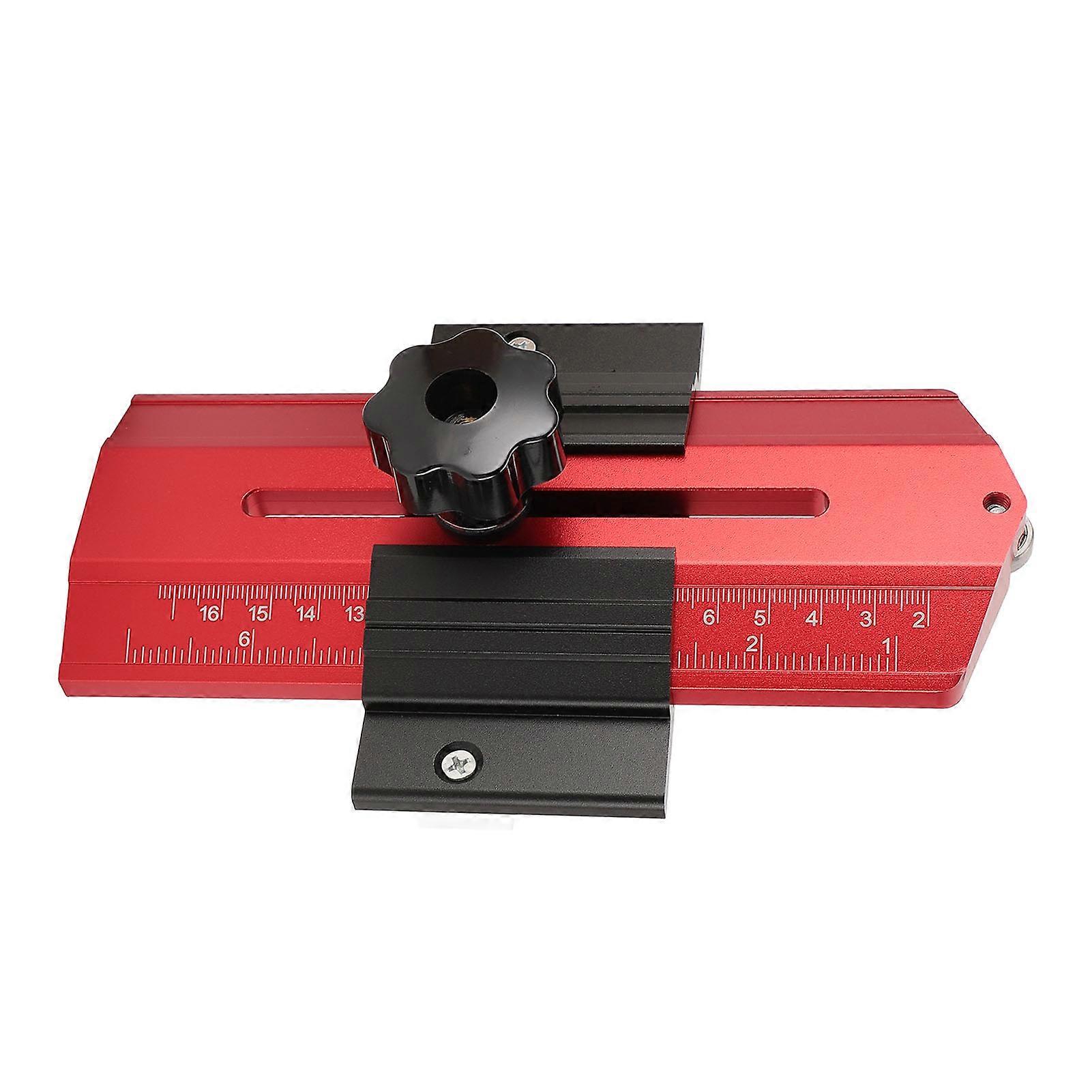 Thin Rip Jig Table Saw Guide Stainless Steel 660g Red Precision