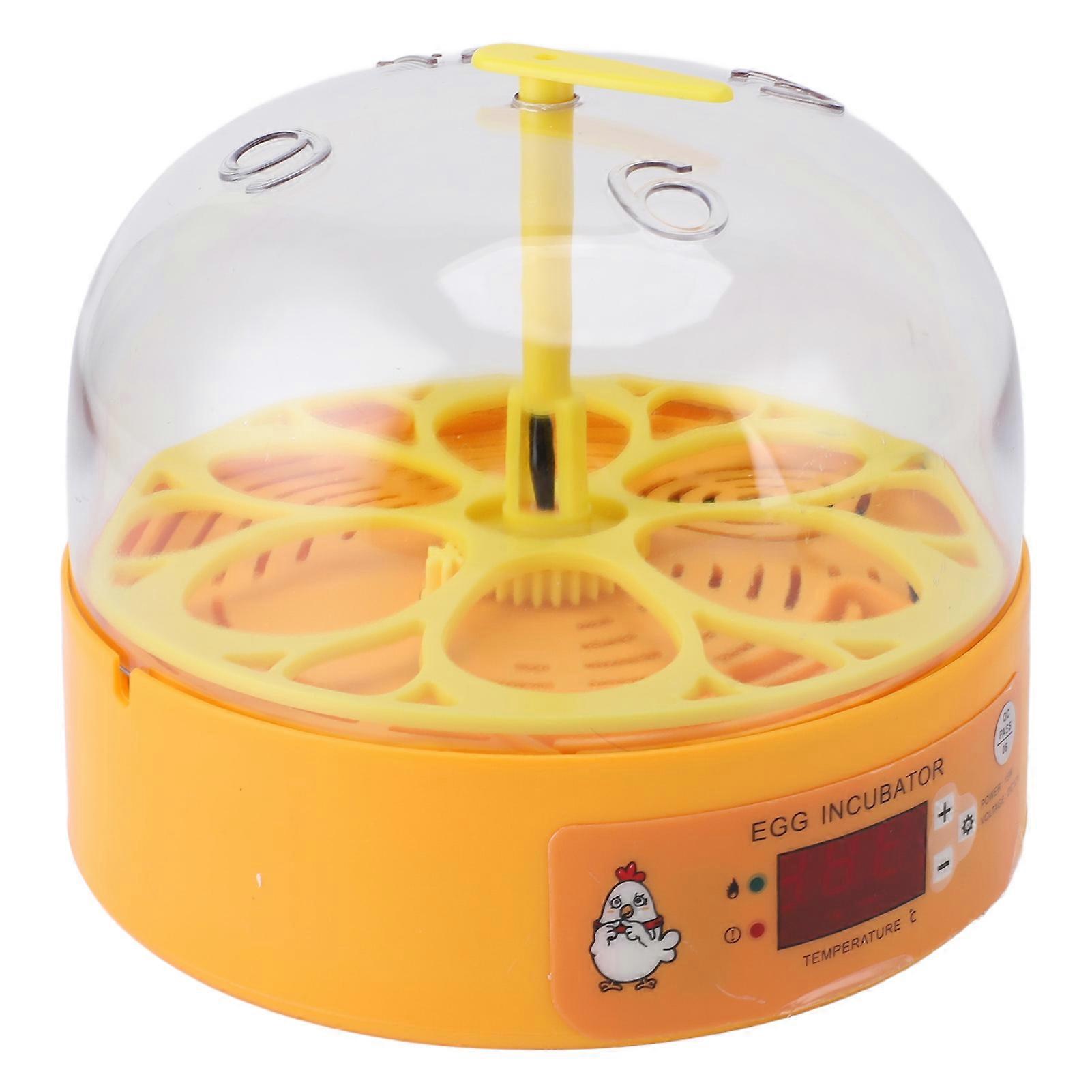 6 Egg Incubator with Automatic Turner & Temperature Control, ABS, 1100g